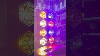 Linkable 6×50W Vintage LED Light for Stage and Event Lighting Design