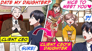My Client’s CEO Set Me Up on a Blind Date With His Daughter! But...[RomCom Manga Dub]