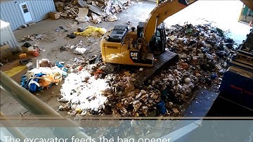 MSW Recycling facility - Household waste processing plant