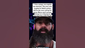 Do not hold your crypto on exchange or cold wallet make sure you are holding them on Web3 #xrp