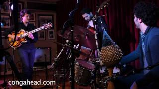 Video thumbnail of "Petros Klampanis Trio performs A Night In Tunisia"