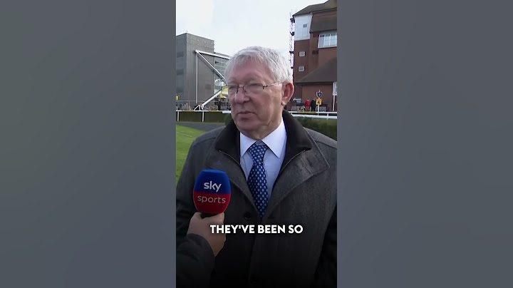 Sir Alex Ferguson's short response when asked if Spurs can win the title 😅