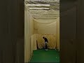 Harley Thomas batting practice at Neath indoor nets 14/12/23.