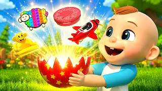 Playtime with Colorful Surprise Eggs & Toys! | LuLu LaLa Nursery Rhymes & Kids Songs for Preschool