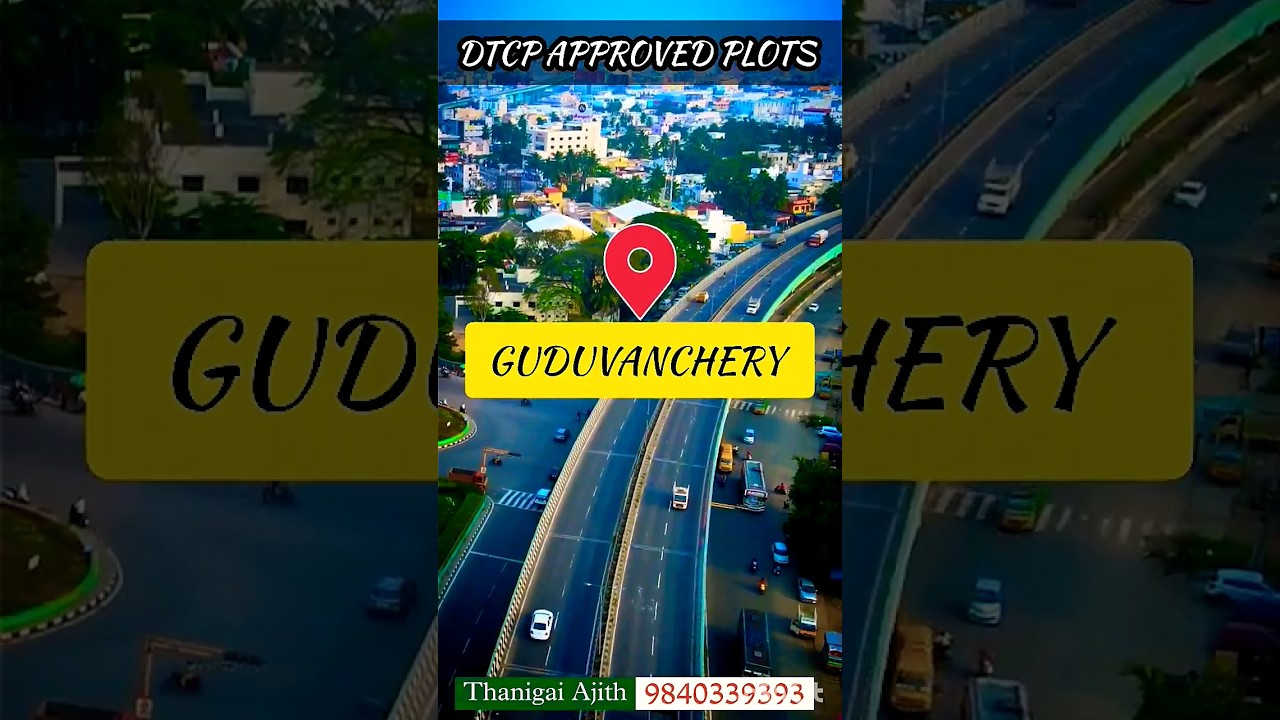 Plot for sale South Chennai near GST ROAD guduvancheri omr 