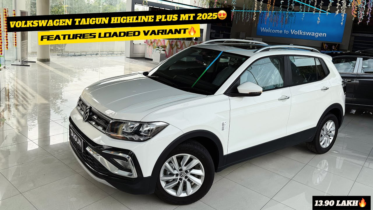 MID VARIANT OF TAIGUN✅ 2025 VOLKSWAGEN TAIGUN HIGHLINE PLUS MT🔥| FEATURES | PRICE | CARASTIC | 