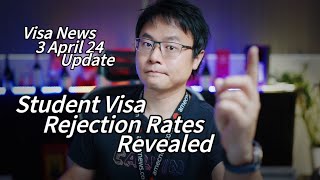 【Visa News】3 Apr 2024 - Student Visa REJECTION Rates revealed! DO NOT Touch VET courses!!!