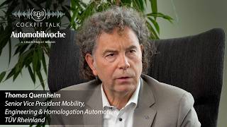 Cockpit Talk: „KI wird die Geschwindigkeit verändern“ - TÜV Rheinland im Interview