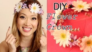 How To DIY Flower Crown (Flower Halo)