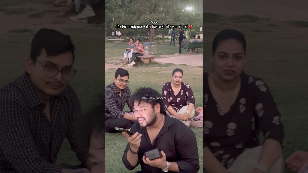 Sad Hindi Song In Public 🥺💔 #reactionvideo #viral #shorts #trending