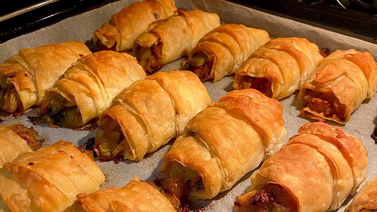 PIRASA BÖREĞİNİ BU YÖNTEMLE YAPIN👌🏼ÇITIR ÇITIR OLUYOR✅Pırasalı Börek Hazır Yufka 🥐Çiçekintarifler