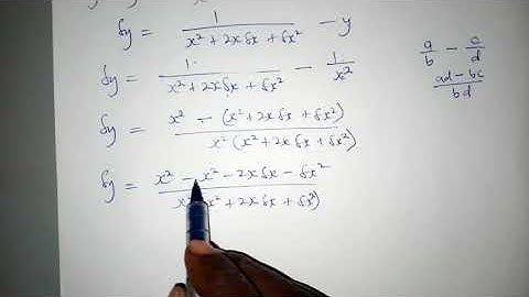 Differentiate y=1/(x^2) from first principle
