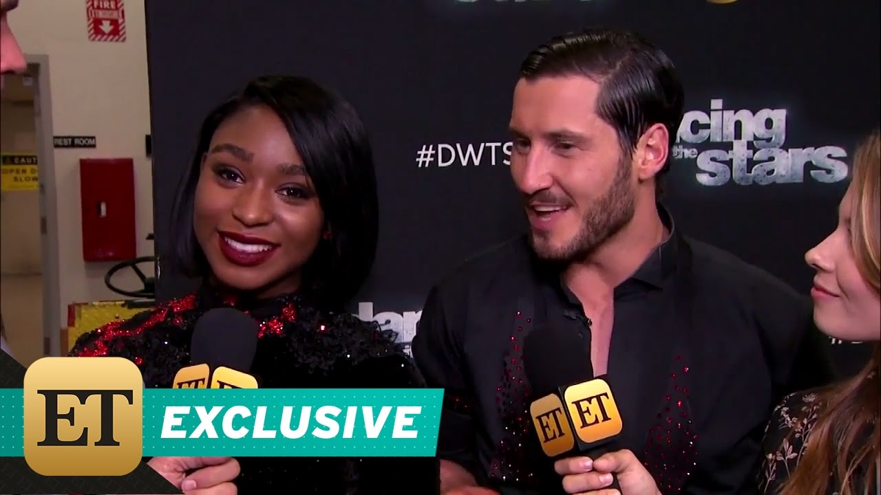 Normani Kordei on Back Injury and Perfect Score With 'DWTS' Partner Val