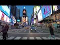 Walking Times Square : Day Before New Year's Eve (December 30, 2020)