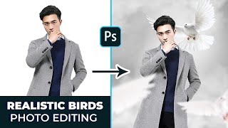 Realistic Bird Photo Editing in Photoshop | Photoshop Tutorial | Photo Manipulation