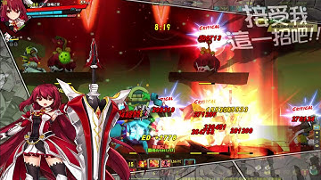 [Elsword] Transcendence Grand Master 4-X Dungeon Play (Altera Secret Dungeon)