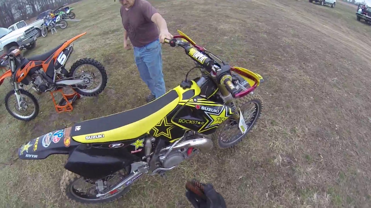 MY FIRST TIME RIDING A 250 2-STROKE
