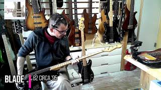 Fender JAZZ BASS Type: Blade B2 1995 BASS DEMO - YouTube