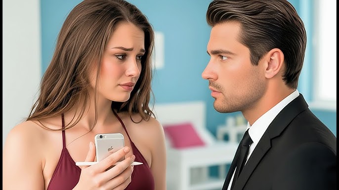 She came out of the waterfall naked, thinking she was alone, but froze when she saw her boss - YouTube