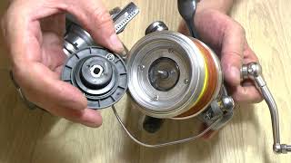 Регулировка гайки фрикциона карповых катушек Shimano