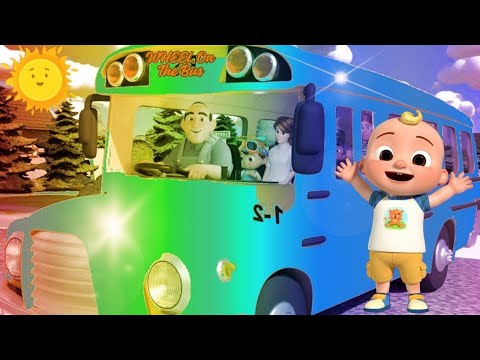 Wheels on the Bus Go ROUND & ROUND! Variations Remix [2 MIN LOOP] | Nursery Rhymes!