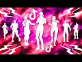 TOP 30 BEST TIKTOK DANCES EMOTES IN FORTNITE Boy S A Liar Hit It Steady 