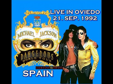 MJ DANGEROUS WORLD TOUR LIVE IN OVIEDO ( SPAIN 21,Sep. 1992 AMATEUR HQ )
