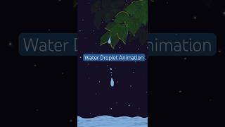 Easy Water drop Animation for Beginners #art #procreate #procreateanimation