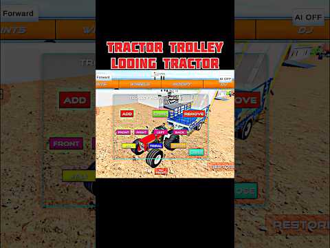 Tractor loding in trolley indian desi life simulator 3d game #tractor #newupdate #gaming