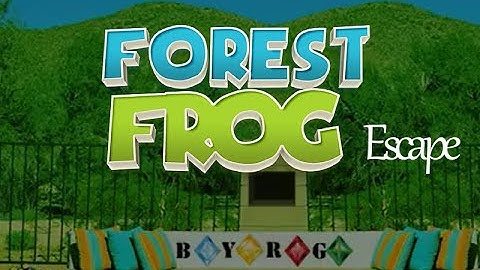 G4K Forest Frog Escape Game Walkthrough
