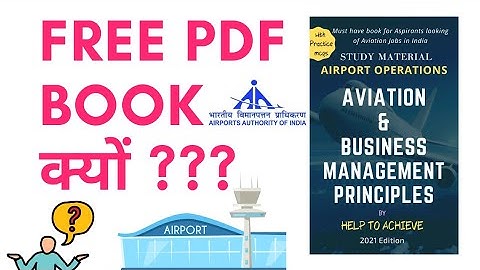 Aviation and Business Management Principles - PDF book Free - #ATC #AO #AAI #Aviation Jobs