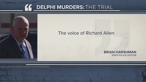 Jurors hear Richard Allen