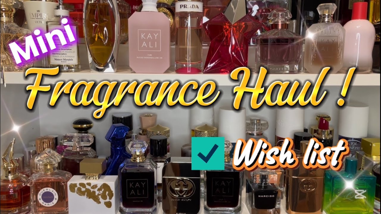FRAGRANCE HAUL ! Checking off the Wish List 💜  #perfumehaul #fragrancehaul #fragrance  #blindbuy