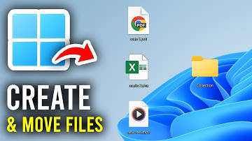 How To Create Folders and Move Files Into Folders - Step By Step