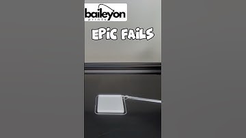 3D Print Epic Fails Timelapse