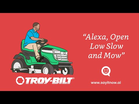 Troy-Bilt x Say It Now - video from GetStarted