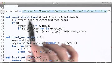 Auditing Street Names - Data Wranging with MongoDB