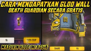 KLAIM SEKARANG !! CARA MENDAPATKAN GLOO WALL DEATH GUARDIAN SECARA GRATIS - GARENA FREE FIRE