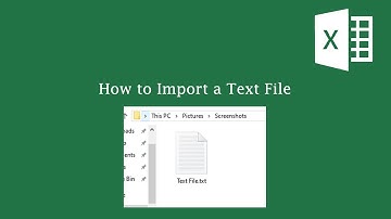 Excel - How to Import Text or CSV Files