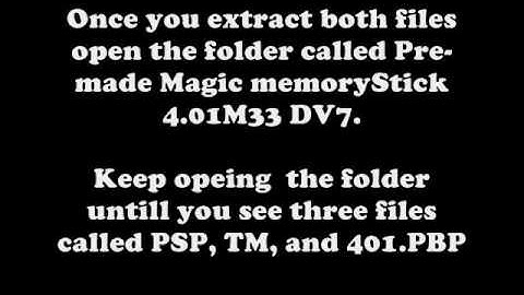 How to Install Custom Firmware 4.01 m33-2