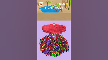 ESCALATORS FIGHT MODE 41 🙀 #shorts #android #ios #gaming #gameplay #escalators