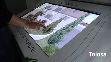 Imodeus Real Estate demo by itolosa on an EVA Multitouch table from itekube