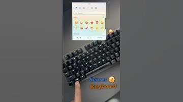 I Found a Secret Emoji Keyboard #techtips #emoji #computertips #windows #shorts #asmr