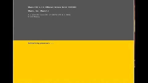 How to install and configure ESXi 6.7 (Part 1)