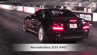 Mercedes-Benz SL55 AMG Drag Racing 1\/4 Mile
