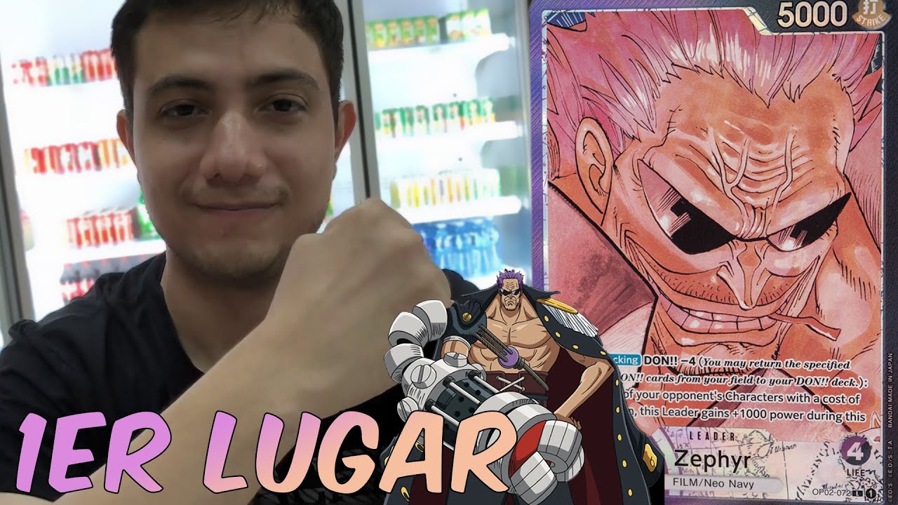 One Piece TCG 1st Place Zephyr Deck Profile Paramount War YouTube