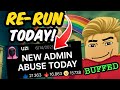 ANOTHER ADMIN ABUSE TODAY! MORE FREE POWER ROLLS | Ink Game