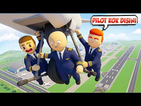 I Became a Fake Pilot in This Viral Janky Game!!! - Just Like Dear Passenger