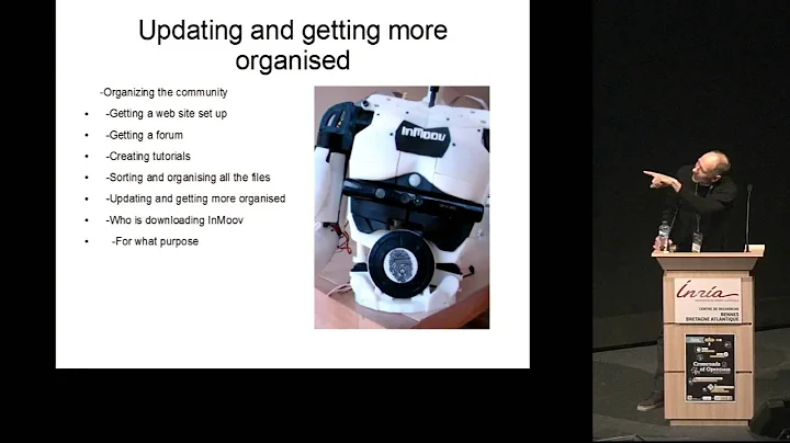 Gael Langevin // Inmoov project // Open source & Open hardware Robot