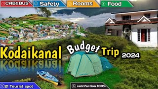 Kodaikanal budget trip 🥶 2024 hidden spot & 21 tourist spot #kodaikanal #budget #kodaikanalhills